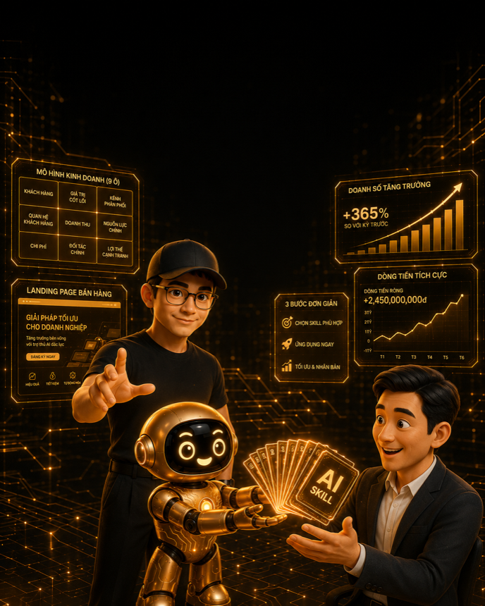 Bộ 10 Skill AI cho Chủ Doanh Nghiệp