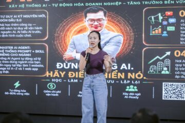 Lê Đặng Minh Nhật đứng lớp đào tạo AI — học AI mất bao lâu